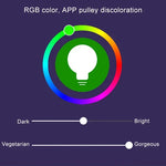 14 LEDs 3000K+RGB 1050 LM Works with Alexa & Google Home, AC 230V