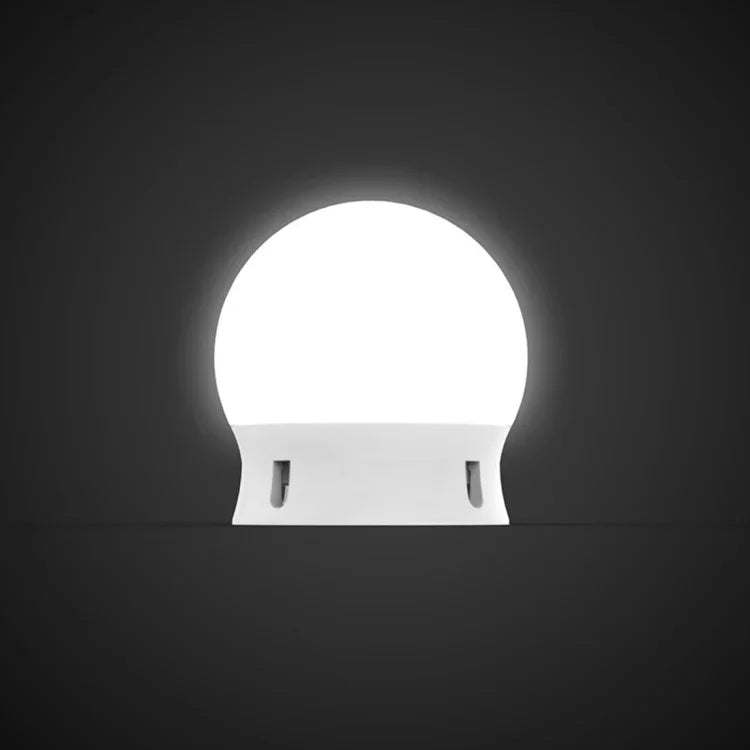 120LM 7000K USB Charging Hollywood Style Cosmetic Lighted Bulb Dresser Lamp, Cable Length: 4.6m, DC 5V