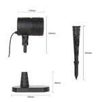 Dynamic Red + Green Laser Mini Outdoor Lamp, CMF-A103