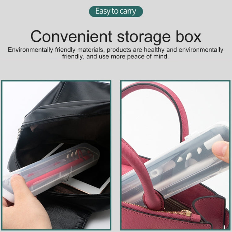 For Apple Pencil 1 / 2 8mm Multi-function Handwriting Pen Protective Case TouchPen Storage Box, 8mm