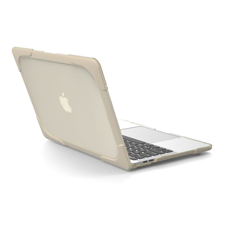 For Macbook Pro 13.3 inch (A1708) & with Touchbar (A1706) Laptop TPU + PC Folding Shockproof Protective Case with Holder, For Macbook Pro 13.3 inch with Touch Bar