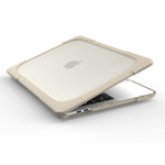 For Macbook Pro 13.3 inch (A1708) & with Touchbar (A1706) Laptop TPU + PC Folding Shockproof Protective Case with Holder, For Macbook Pro 13.3 inch with Touch Bar