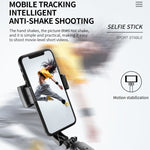 Q08 Gimbal Stabilizer Bluetooth Remote Control Tripod Selfie Stick, Q08 (Black), Q08 (White)
