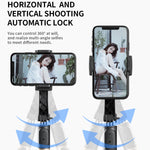 Q08 Gimbal Stabilizer Bluetooth Remote Control Tripod Selfie Stick, Q08 (Black), Q08 (White)