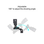 RUIGPRO Motorcycle Handlebar Alloy Phone Bracket for GoPro, Insta360, DJI and Other Action Cameras