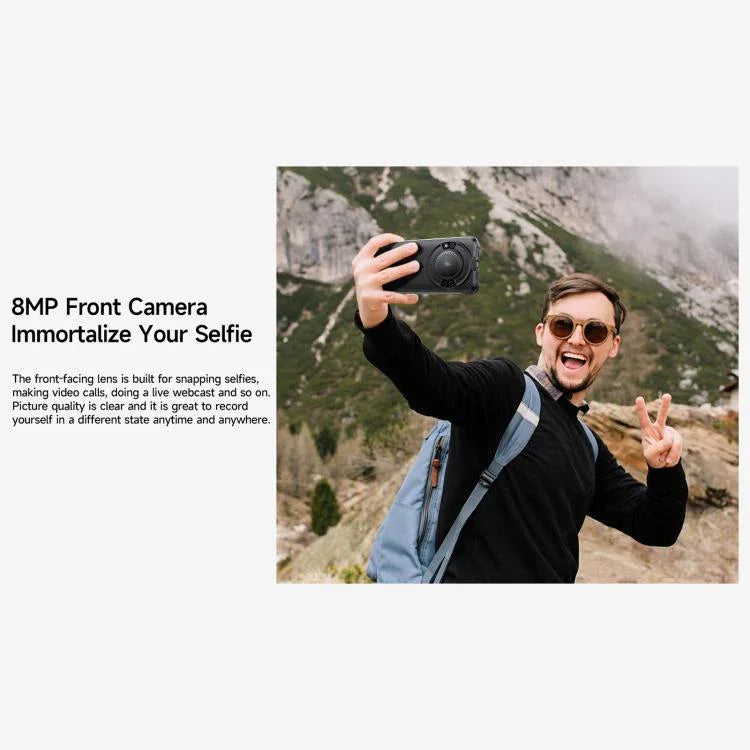 Ulefone RugKing, 8GB+256GB, IP68/IP69K Rugged Phone, 5.99 inch Android 15 Unisoc T7255 Octa Core, Network: 4G, NFC, OTG, RugKing, 8GB+256GB