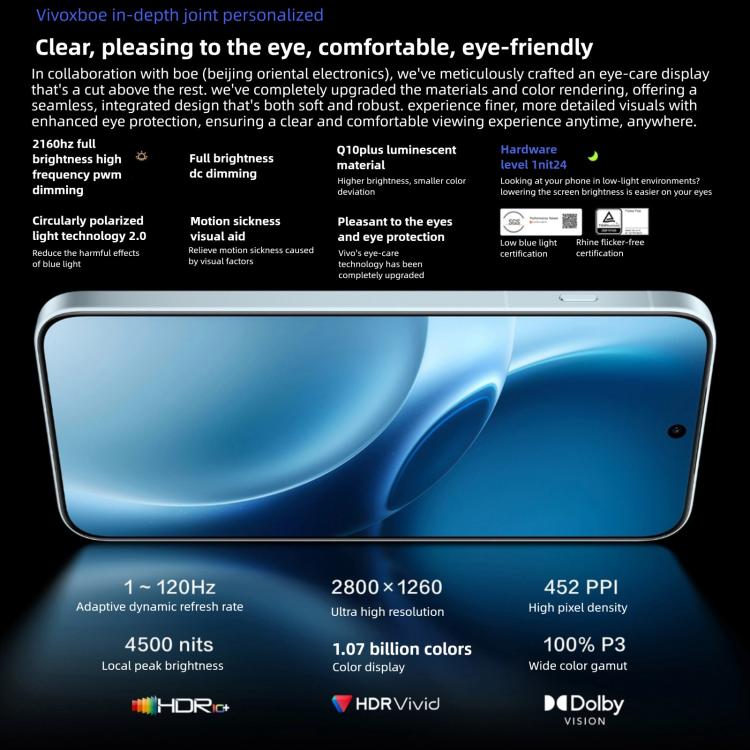 vivo X300 Pro, 16GB+1TB,  6.78 inch OriginOS 6 Android 16 Dimensity 9500 Octa Core, OTG, NFC, Network: 5G, 16GB+1TB