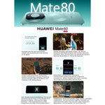 HUAWEI Mate 80, 12GB+512GB, Side Fingerprint Identification, 6.75 inch HarmonyOS 6.0 Kirin 9020, NFC, OTG, Not Support Google Play, 12GB+512GB