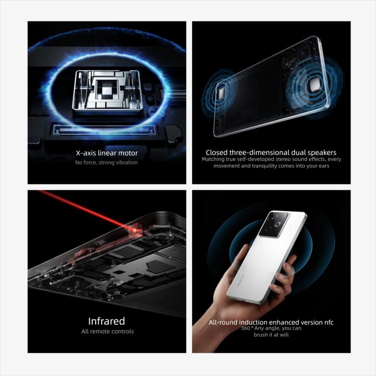 Realme GT7, 16GB+256GB, 6.8 inch Android 15 / Realme UI 6.0 MediaTek Dimensity 9400+ Octa Core, NFC, Network: 5G, Support Google Play, 16GB+256GB