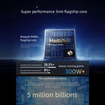 Realme GT7, 16GB+512GB, 6.8 inch Android 15 / Realme UI 6.0 MediaTek Dimensity 9400+ Octa Core, NFC, Network: 5G, Support Google Play, 16GB+512GB