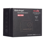 Angel MA-1500 Retro Bluetooth HiFi Radio Speaker with Colorful LED Light, Support USB & FM & 3.5mm Aux