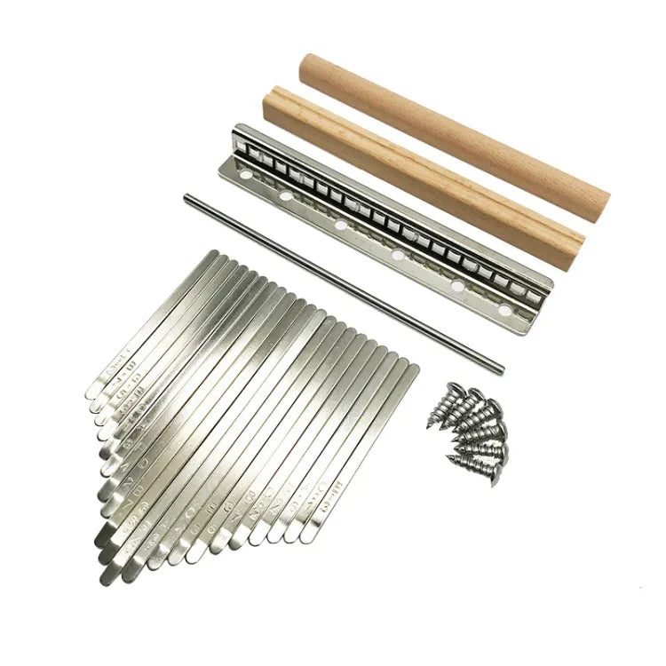 21 Tone Thumb Piano Keys Kalimba Pick Accessories Kit, 21 Tone