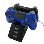 iplay Dual Port Charging Dock Station Stand / Controller Charging Stand for For Sony Playstation 4 PS4 & Slim PS4 Pro with LED Display Indicator Screen, HBP-119