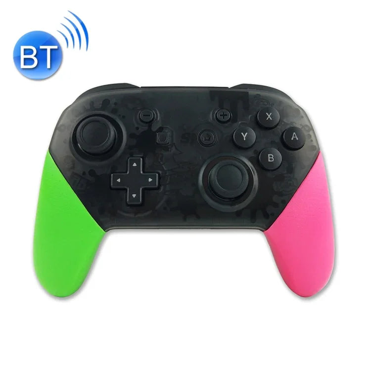 Wireless Game Pro Controller With Screenshot Vibration Function for Nintendo Switch(Green Pink), For Nintendo-Switch (Green Pink)