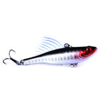 HENGJIA Fast-sinking Fishing Lures Bait 6.5cm/17.2g Wings VIB Pencil Lures Kit, PE016-X