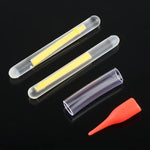 10 Packs OCEAN SUN Luminous Float Night Fishing Light Stick, Visibility: 15m, Size: 2.9 x 25mm, Visibility: 15m