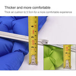 Aotu AT6241 Outdoor Camping Inflatable Cushion TPU Air Mattress, Size: 190x57x5.5cm, Size: 190x57x5.5cm (Blue)