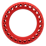 8.5 inch Electric Scooter Wear-resistant Shock-absorbing Decorative Pattern Tire Honeycomb Solid Tire, Suitable for Xiaomi Mijia M365