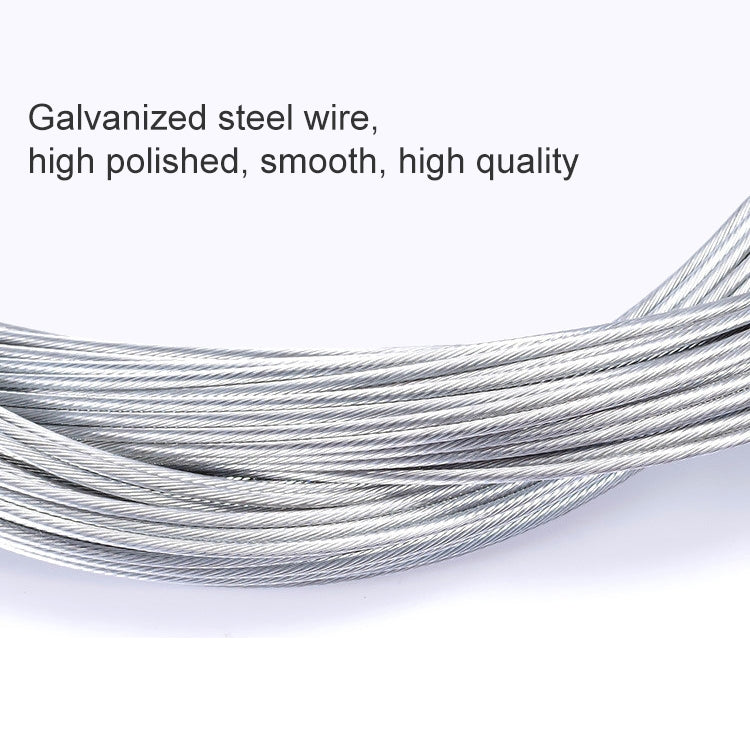7 in 1 Cylindrical Head PVC Brake Cable Tube Set for Mountain Bike, Mountain Bike