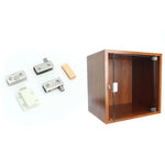 Glass Clip Single Door Touching Exhibition Cabinet Hinge, Single