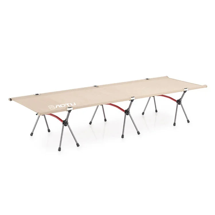 AOTU AT6758 Outdoor Portable Folding Aluminum Alloy Camping Bed