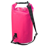 Outdoor Waterproof Single Shoulder Bag Dry Sack PVC Barrel Bag, Capacity: 5L, Capacity: 5L (Pink), Capacity: 5L (Green), Capacity: 5L (Sky Blue), Capacity: 5L (Yellow), Capacity: 5L (Black), Capacity: 5L (Dark Blue), Capacity: 5L (Orange)