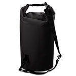 Outdoor Waterproof Single Shoulder Bag Dry Sack PVC Barrel Bag, Capacity: 15L, Capacity: 15L (Orange), Capacity: 15L (Pink), Capacity: 15L (Green), Capacity: 15L (Sky Blue), Capacity: 15L (Yellow), Capacity: 15L (Black), Capacity: 15L (Dark Blue)