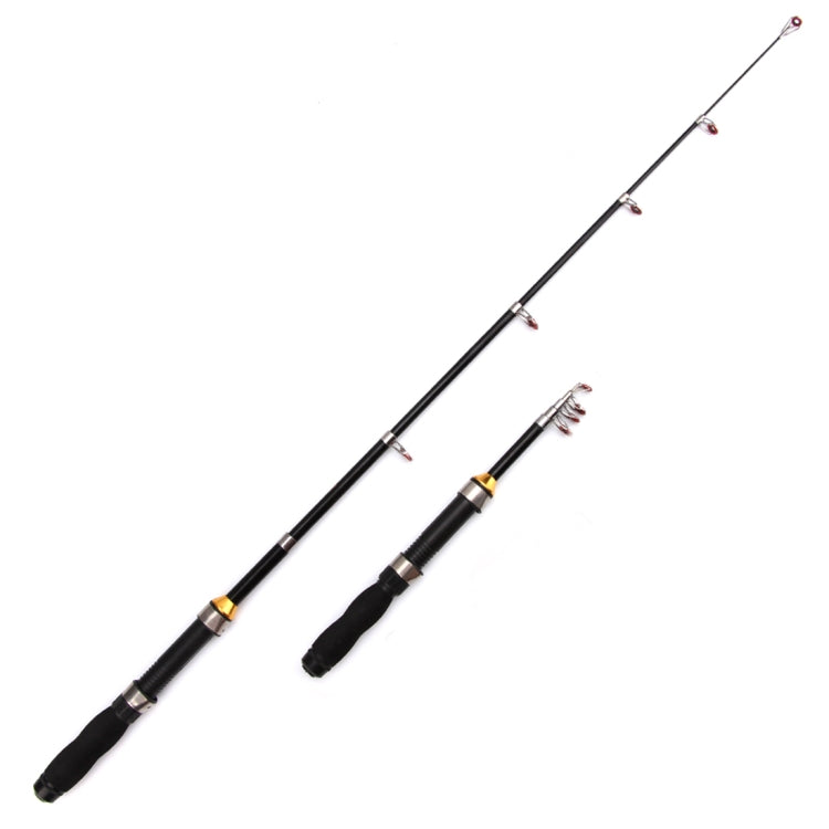 32cm Portable Telescopic Sea Fishing Rod Mini Fishing Pole, Extended Length : 1.5m, 1.5m