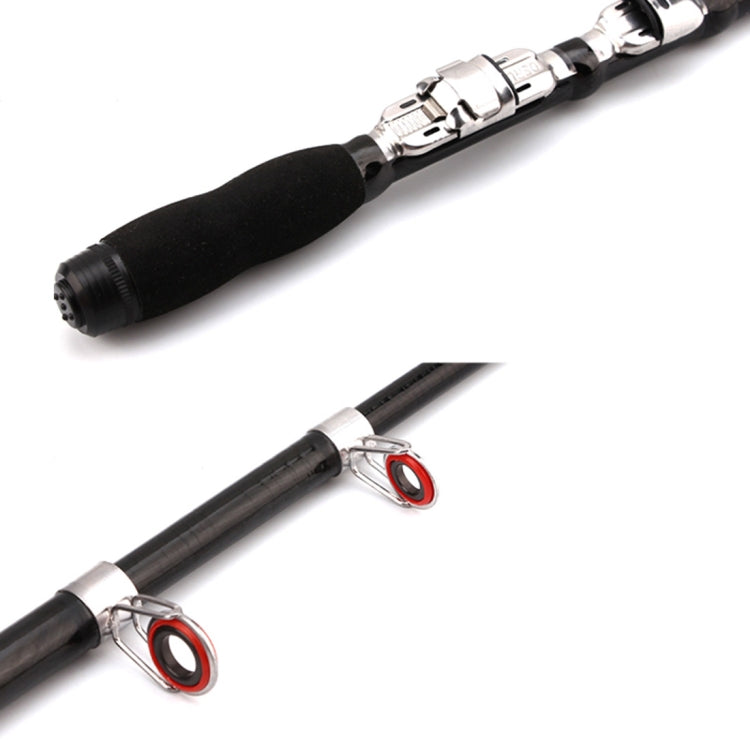 30cm Portable Telescopic Sea Fishing Rod Mini Fishing Pole, Extended Length : 1.0m, 1.0m
