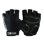 BaseCamp BC-204 Bicycle Half Finger Gloves Lycra Fabric Cycling Gloves, Size: L, Size: L