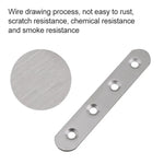 10 PCS Stainless Steel Connection Code Straight Connecting Piece, Number: 13, 13