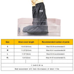 Outdoor High Tube Rainproof Snowproof Thickened Rain Shoes Size:XL, Size:XL