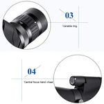 HTK-72 20x-60x High Definition Night Vision Zoom Monocular Telescope for Outdoor Camping Birdwatching with Tripod, 20 x 60