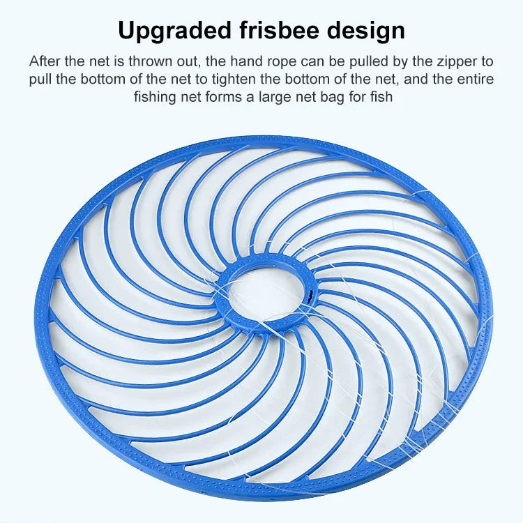 420 Flying Disc Monofilament Fishing Net, Height: 2.1m, 420 Flying Disc Monofilament