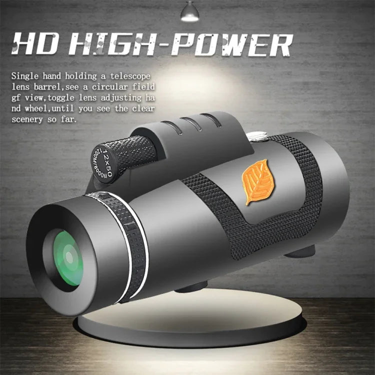 Moge 12x50 Professional HD Monocular Night Vision Telescope, Moge 12x50