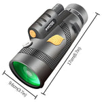 Moge 12x50 Professional HD Monocular Night Vision Telescope With Tripod, Moge 12x50 With Tripod