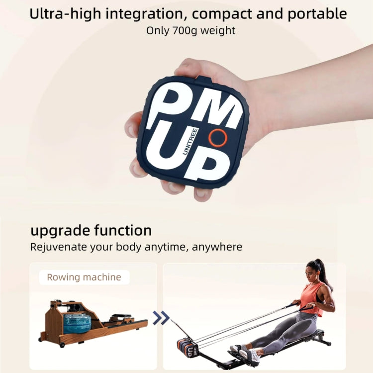 Unitree Pump Portable Home Gym Pump 4.4-44lbs Adjustable Resistance Cable Machine, Pump(Dark Blue), Pump(Blue Orange), Pump(White), Pump(Pink)