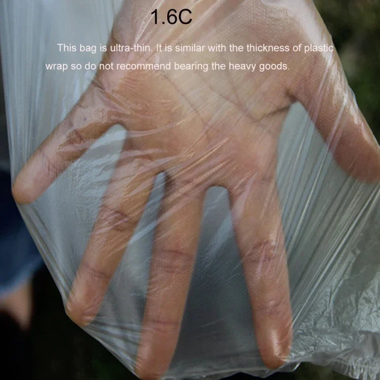 100 PCS 1.6C Dust-proof Moisture-proof Plastic PE Packaging Bag, Size: 60cm x 100cm, 60cm x 100cm