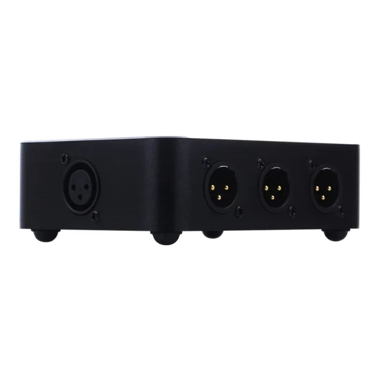 B866 1 XLR Split Horizontal Parallel Distributor, 1 Input and 6 Output