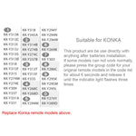 CHUNGHOP E-K906 Universal Remote Controller for KONKA LED TV / LCD TV / HDTV / 3DTV, for KONKA TV