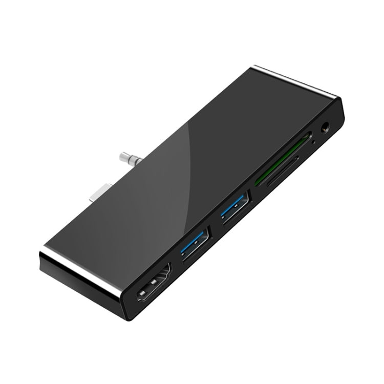 Rocketek SGO772 Type-C to USB3.0 / HDMI HUB Adapter for Surface Pro GO, SGO772