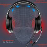 YINDIAO Q2 Head-mounted Wired Gaming Headset with Microphone, Version: Dual 3.5mm + USB, Q2 Dual 3.5mm + USB(White)