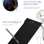 VEIKK S640 6x4 inch 5080 LPI Electronic Graphic Tablet, S640