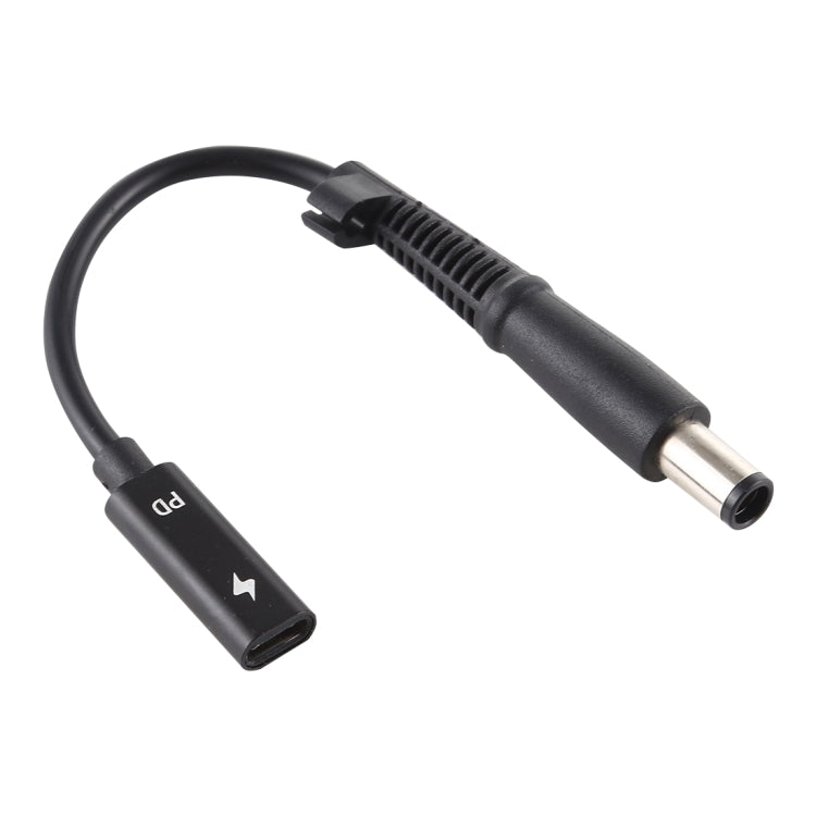 DP USB-C / Type-C to 7.4 x 0.6mm Power Adapter Charger Cable for HP, 2.4 x 0.6mm