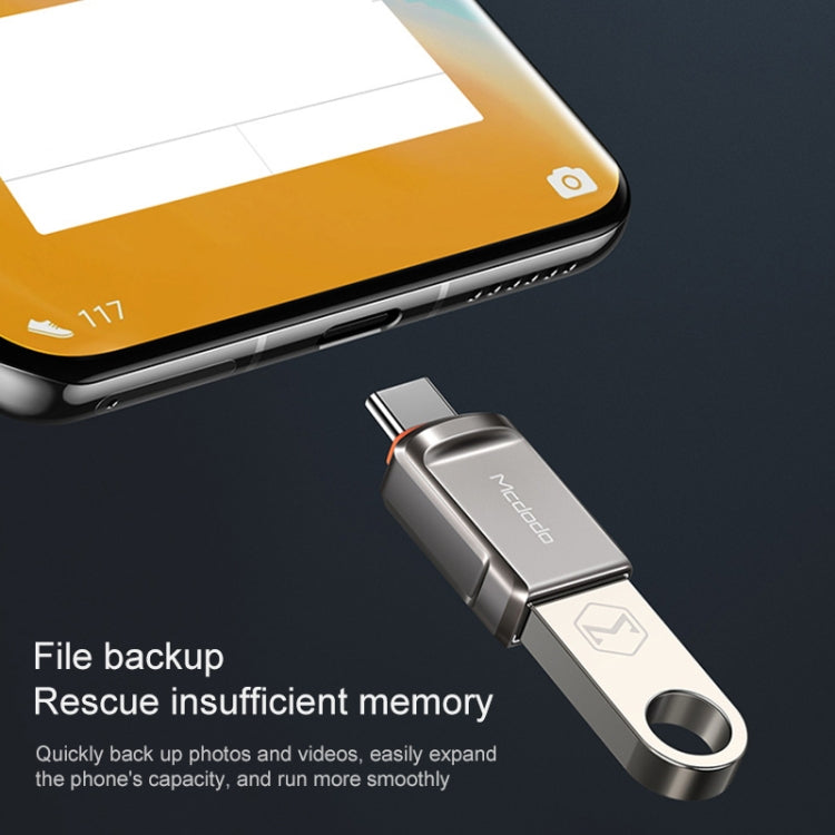 MCDODO USB 3.0 Female to USB-C / Type-C Male OTG Converter USB Flash Disk, USB-C / Type-C