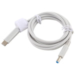 For HP USB-C / Type-C to 7.4 x 0.6mm Laptop Power Charging Cable, Cable Length: about 1.5m, Type-C to 7.4 x 0.6mm