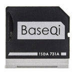 BASEQI Hidden Aluminum Alloy High Speed SD Card Case for Dell XPS 13.3 inch Laptop, For Dell XPS 13.3 inch