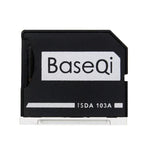 BASEQI Hidden Aluminum Alloy SD Card Case for Macbook Pro (Mid-2012) (not Retina) Laptops, For Macbook Pro Mid-2012 (not Retina)