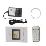 17.0 inch LED Display Digital Photo Frame with Holder / Remote Control, Allwinner Technology, Support USB / SD Card Input / OTG, US/EU/UK Plug, 17.0 inch, 17.0 inch/Without Touch Button Black