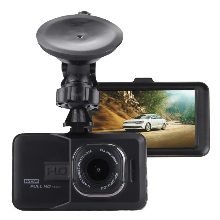 Car DVR Camera 3.0 inch LCD HD 720P 3.0MP Camera 170 Degree Wide Angle Viewing, Support Night Vision / Motion Detection / TF Card / HDMI / G-Sensor, 3.0 inch